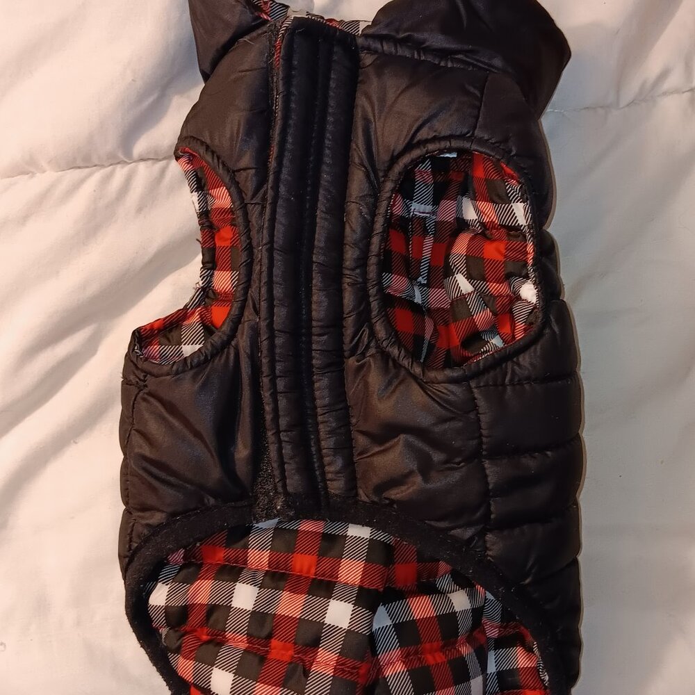 Hip Doggie Reversable Puffer Vest